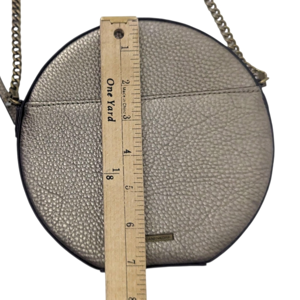 Rebecca Minkoff Canteen Crossbody Bag Purse Handbag NEW Antique Gold - Picture 10 of 16